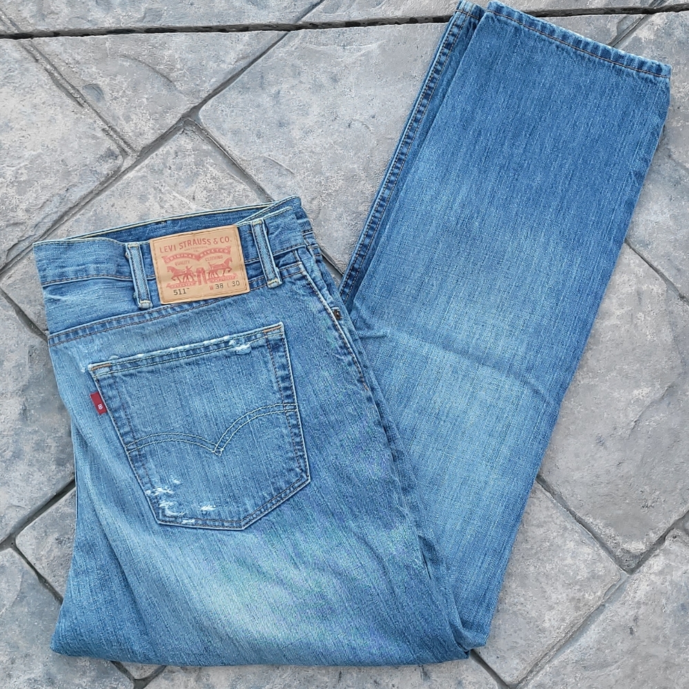Levis jeans men’s 511 size 38x30
